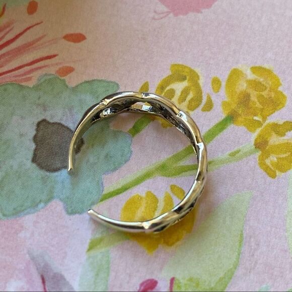 Sterling Silver Celtic Weave Toe Ring - Picture 3 of 3